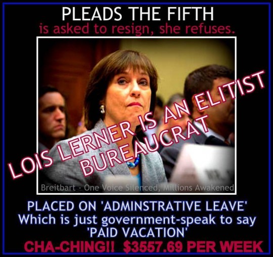  - Lois-Lerner-Paid-Vacation