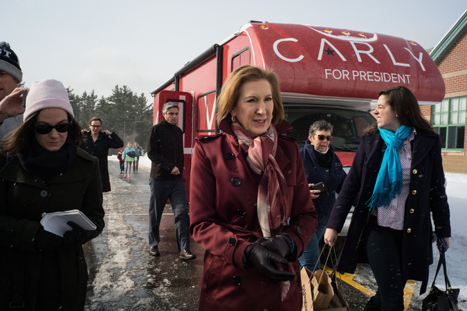 Carly Fiorina Out of Candidacy
