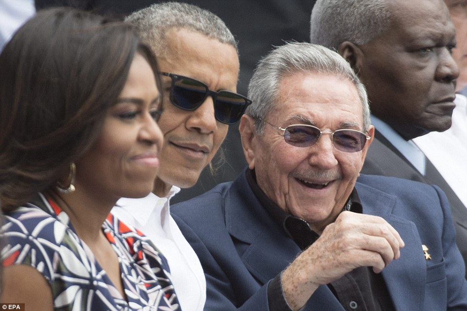 Obama Cuba Raul Castro