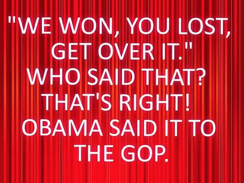 Obama Quote We Won