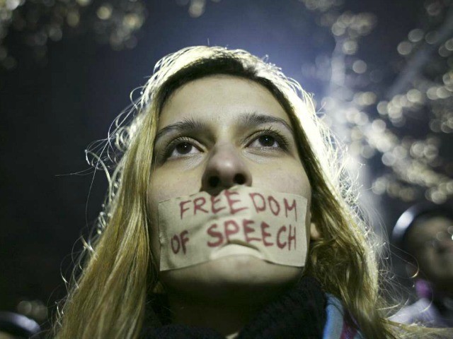 Freedom of Speech Stopped