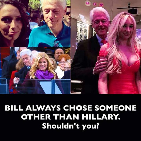 Hillary Clinton and Bill's Choices