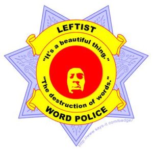 LEFTIST WORD POLICE