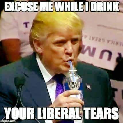 donald-trump-drinking-liberal-tears