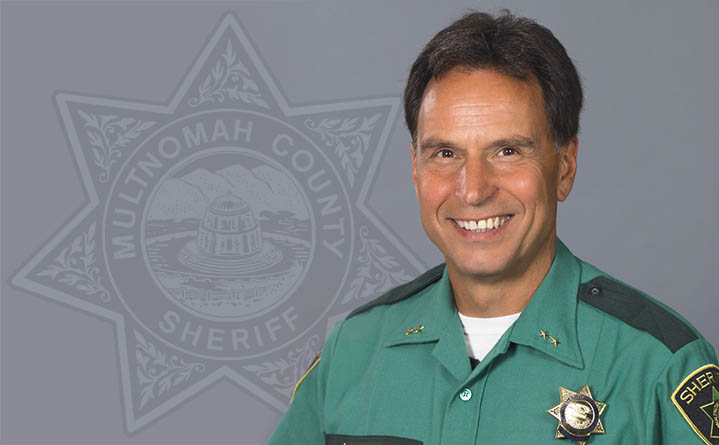 Image result for picture of Multnomah County Sheriff Mike Reese