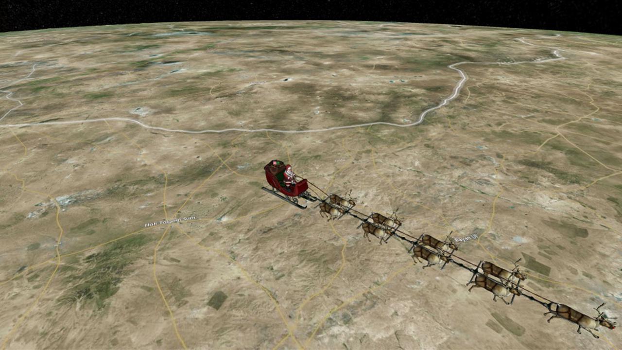 NORAD tracks Santa | Bloviating Zeppelin